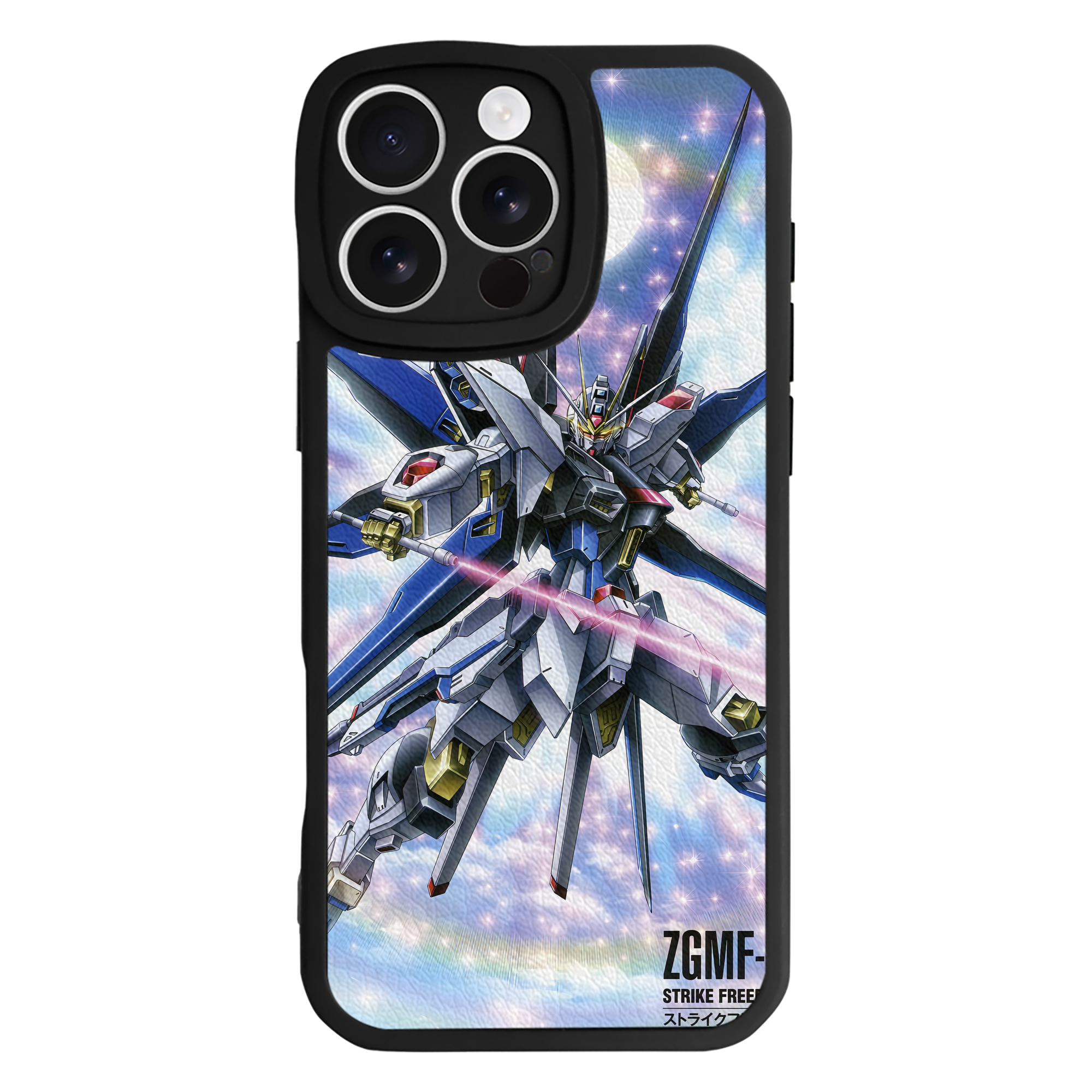 （画像用） 機動戦士ガンダム Mobile Suit Gundam 【iPhone 16シリーズ対応】シリコンスマホケース（レザー調） 材質：シリコン